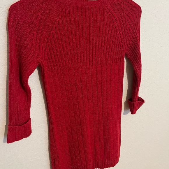 NWOT Arizona Girls Red Sweater - Picture 4 of 8